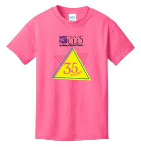 CLO ACADEMY 35 YEARS RETRO YOUTH AND ADULT CORE COTTON TEE