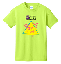 Load image into Gallery viewer, CLO ACADEMY 35 YEARS RETRO YOUTH AND ADULT CORE COTTON TEE