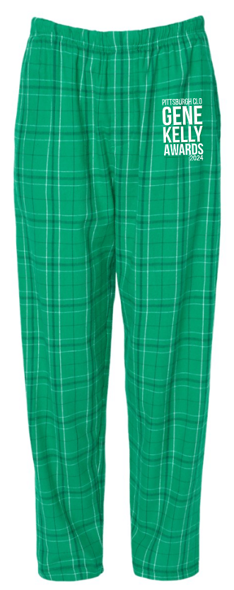 GENE KELLY AWARDS FLANNEL PJ PANTS - LEFT LEG DESIGN