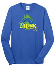 Load image into Gallery viewer, KEYSTONE OAKS - SHREK JR: CORE COTTON YOUTH &amp; ADULT LONG SLEEVE - WHITE OR ROYAL BLUE